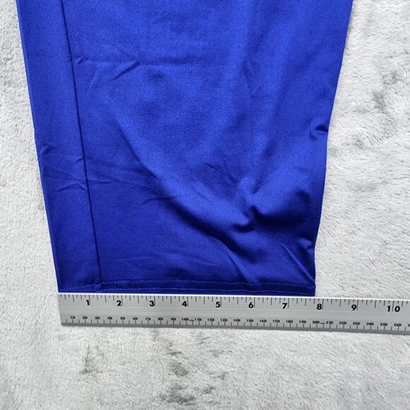 NEW TARSE Pants Womens M Blue Pull On Crop Capri Yoga Loose Soft Skin Friendly - Picture 11 of 12